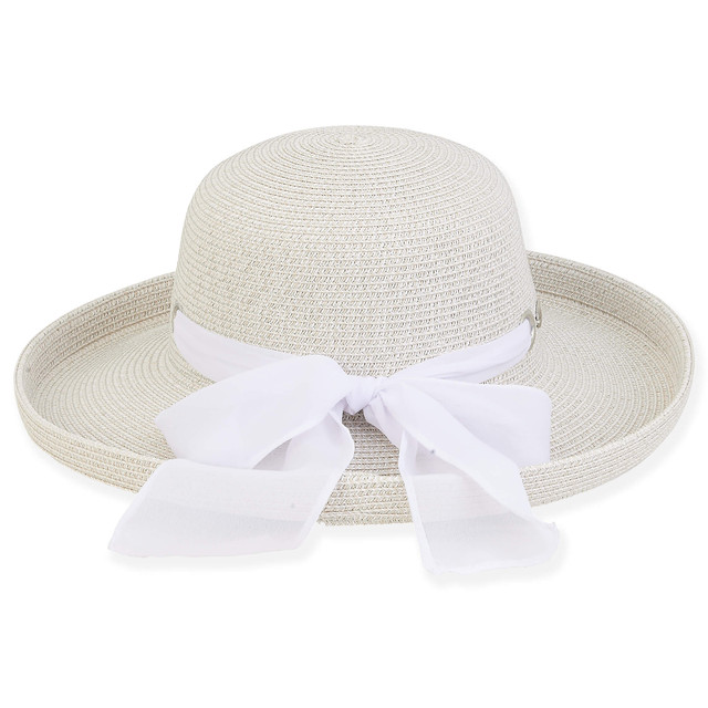 Sun N Sand Coast | Women's Paper Braid Upbrim Hat | HH2942