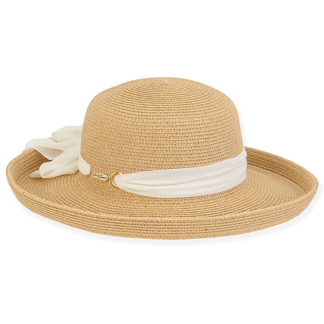 Sun N Sand Coast | Women's Paper Braid Upbrim Hat | HH2942