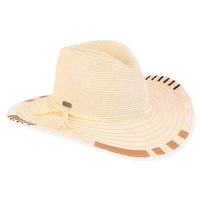 sun n sand Collioure | Women's Paper Straw Safari Hat | HH2961