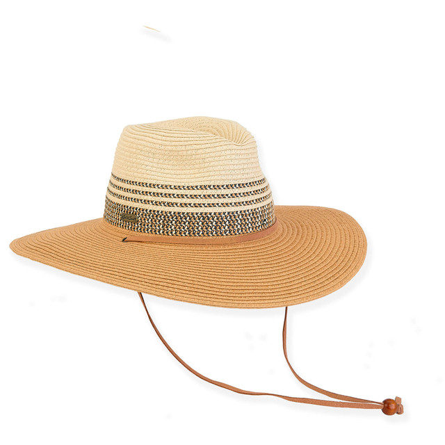 sun n sand Coolangatta | Women's Paper Straw Safari Hat | HH2902