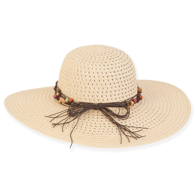 Sun N Sand Cronulia | Women's Paper Braid Floppy Hat | HH2833