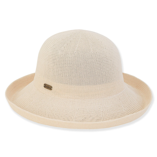 sun n sand Daisy | Women's Poly Braid Upbrim Hat | HH3050