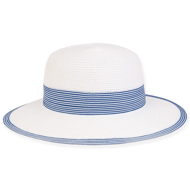 sun n sand Ella | Young Girl Paper Braid Floppy Hat | HK447