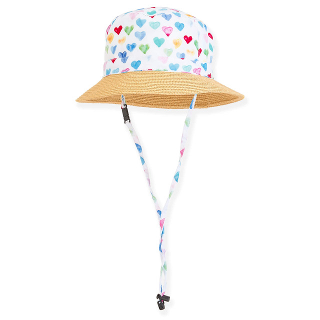 sun n sand Emma | Infant Girl Cotton Bucket Hat | HK418