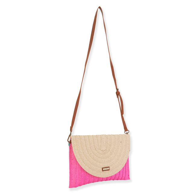 Sun N Sand Esmeralda | Natural Straw Crossbody | CE6592
