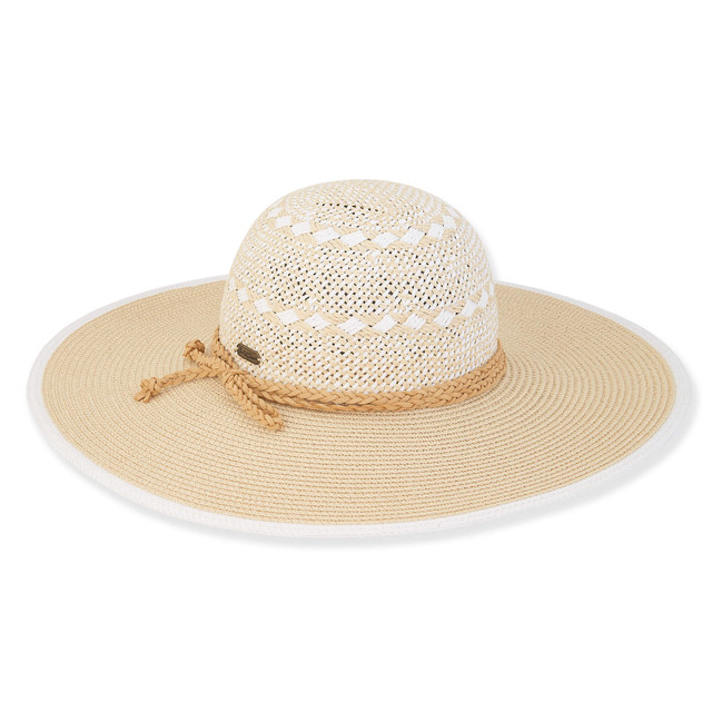 sun n sand Everleigh | Women's Paper Straw Floppy Hat | HH3036