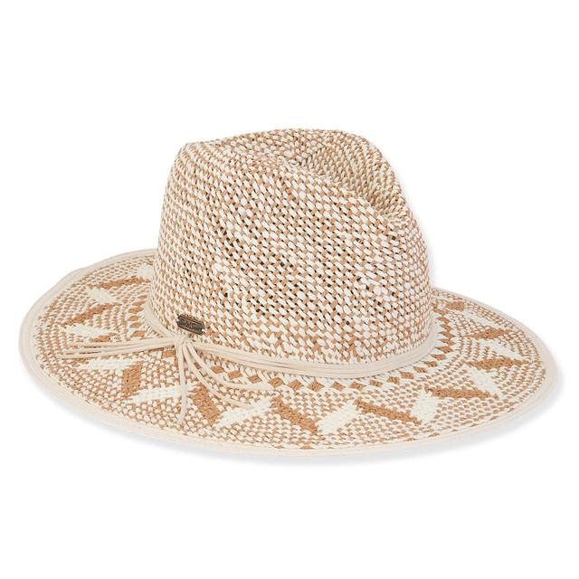 sun n sand Gabriella | Women's Paper Straw Safari Hat | HH3024