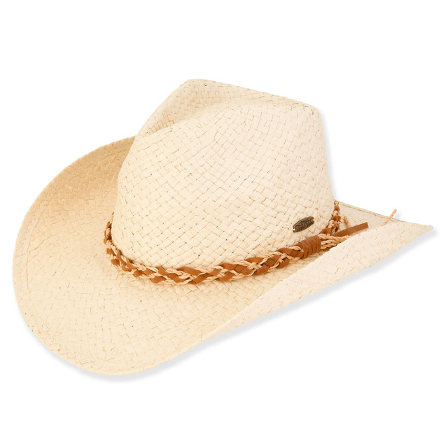 sun n sand Henry | Men's Paper Straw Western Hat | HTT1192