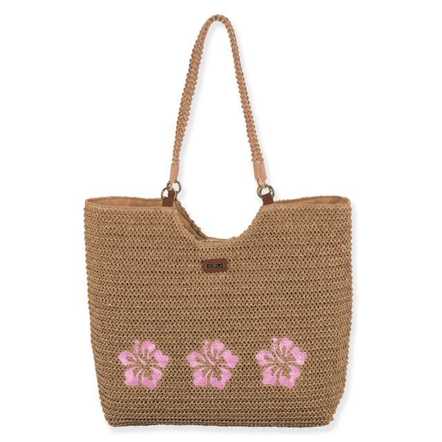 Sun N Sand Hibiscus Wave - Shoulder Tote - Sun N Sand - CE6786