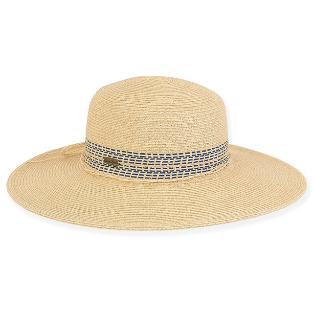 Sun N Sand Himara | Women's Paper Braid Floppy Hat | HH2916