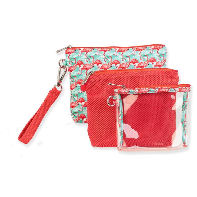 Sun N Sand Island Icons | Artistic Totes 3 Pc Wristlet | PB9611