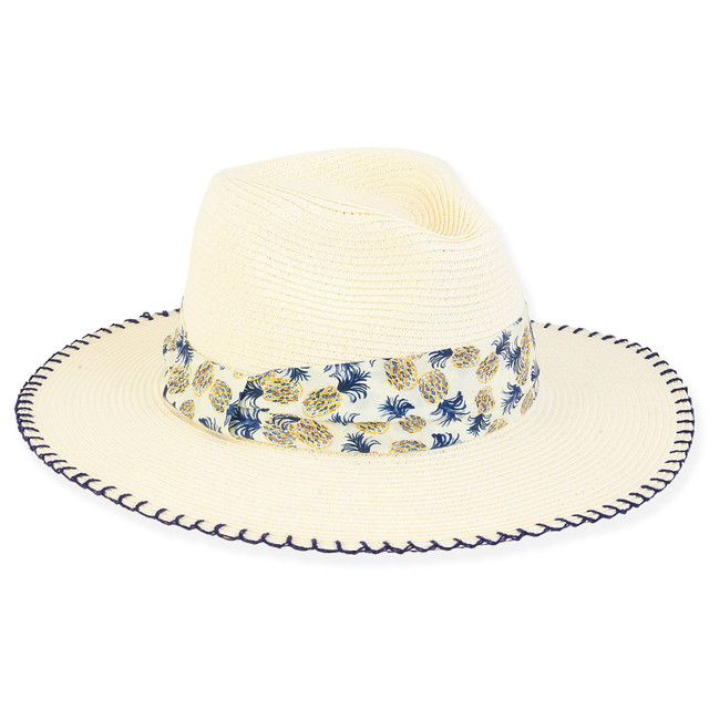 sun n sand Ivy | Young Girl Paper Straw Safari Hat | HK462