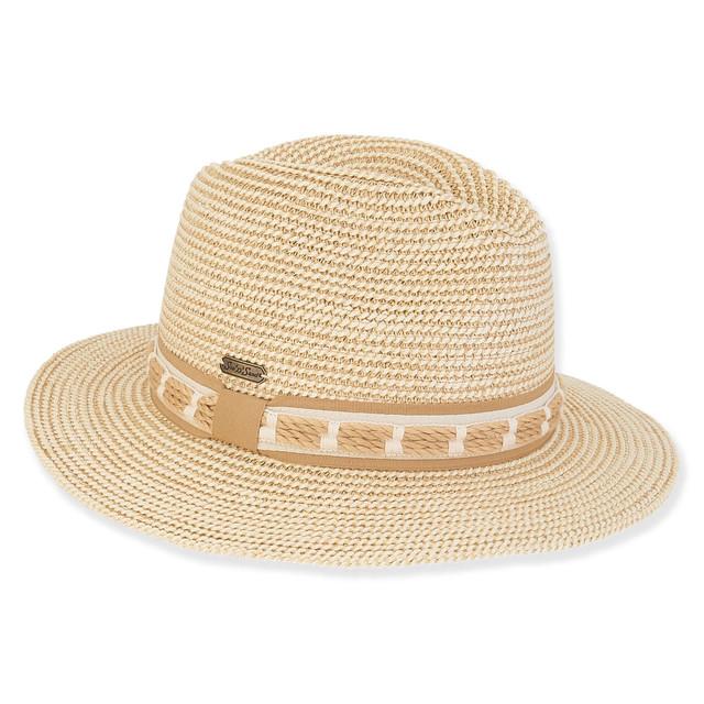 sun n sand Jasmine | Women's Paper Braid Safari Hat | HH3007