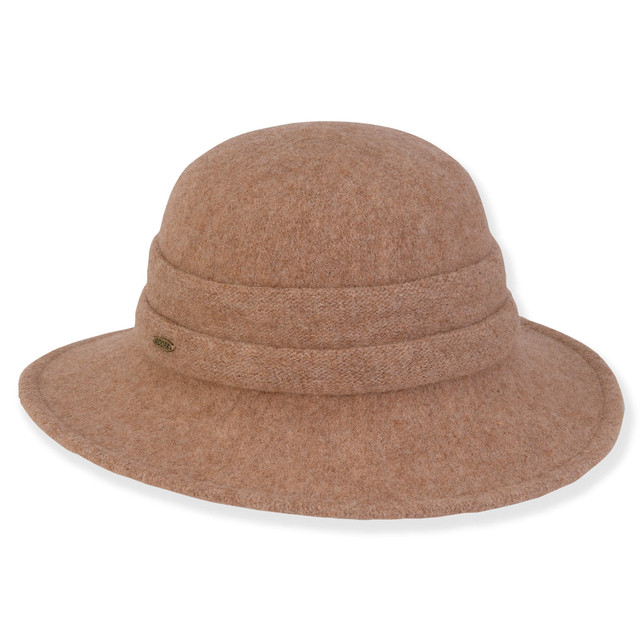 Sun N Sand Jora | Women's Soft Wool Floppy Self Color Trim | AD1624