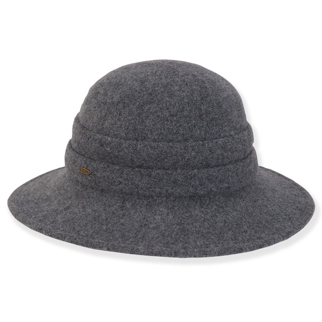 Sun N Sand Jora | Women's Soft Wool Floppy Self Color Trim | AD1624