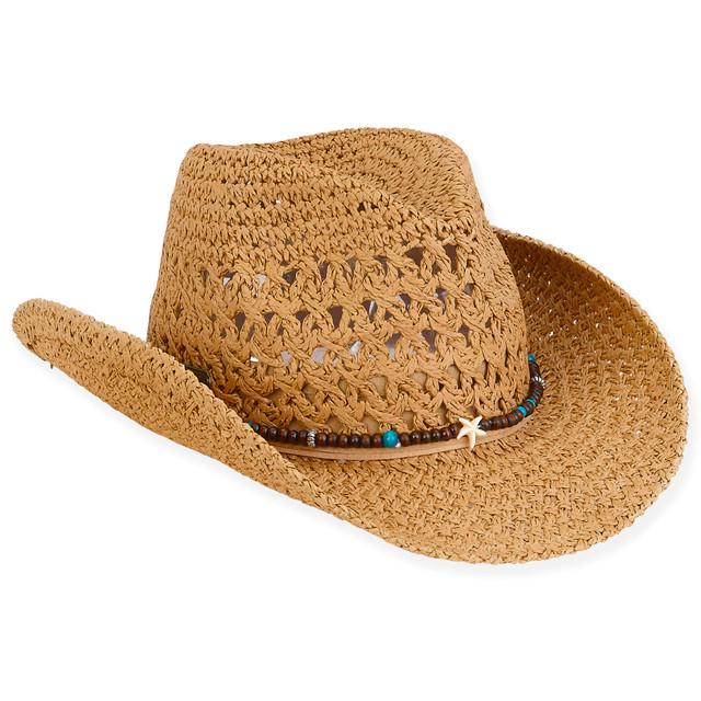 Sun N Sand Kaibu | Women's Paper Straw Western Hat | HH2922