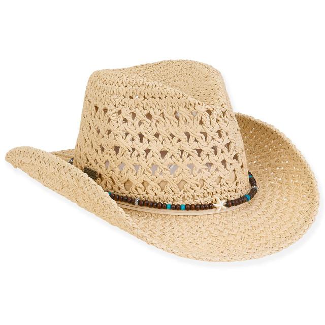 sun n sand Kaibu | Women's Paper Straw Western Hat | HH2922