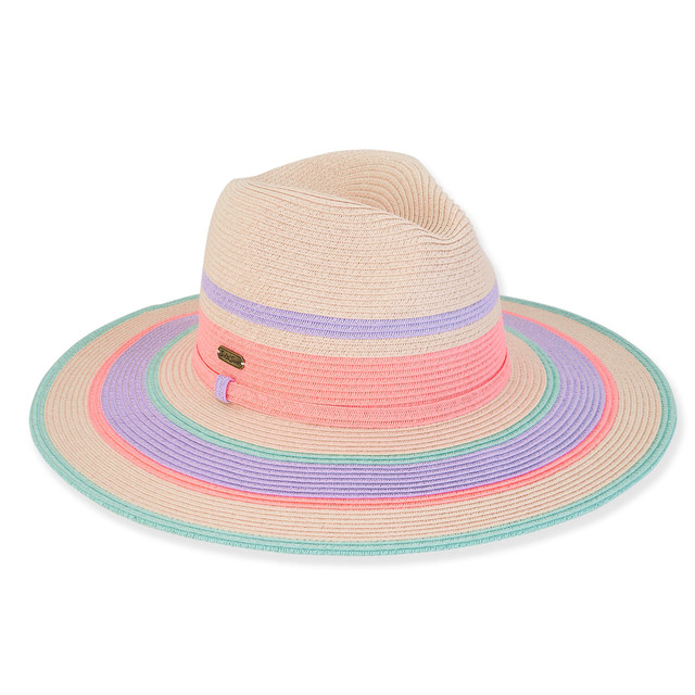 Sun N Sand Khloe | Women's Paper Braid Safari Hat | HH3078