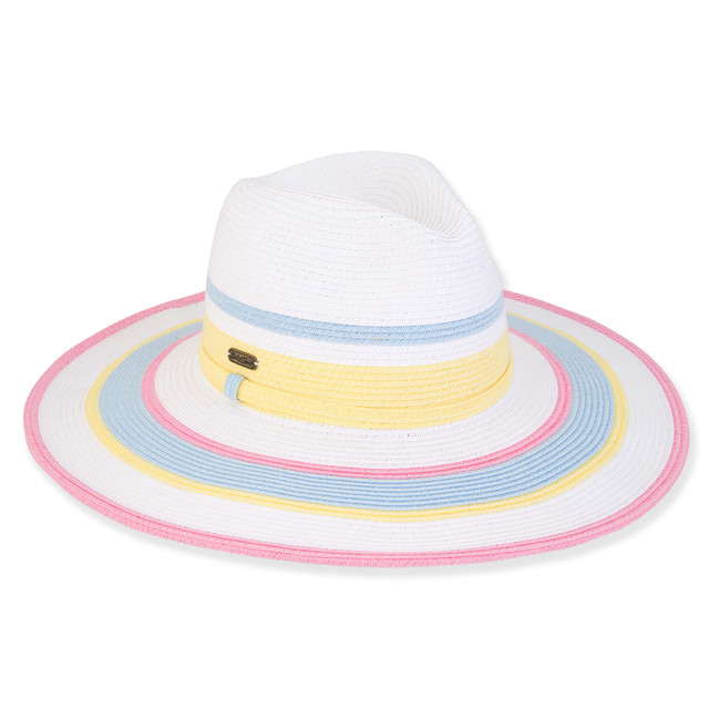 sun n sand Khloe | Women's Paper Braid Safari Hat | HH3078