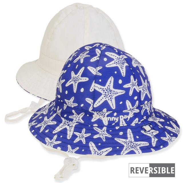 sun n sand Kid's Hats | Infant Boy | Starfish Poly Cotton Bucket Brim 2