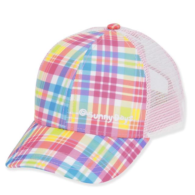 sun n sand Kid's Hats | Young Girl | Multi Polyester Trucker Cap Brim 2.5