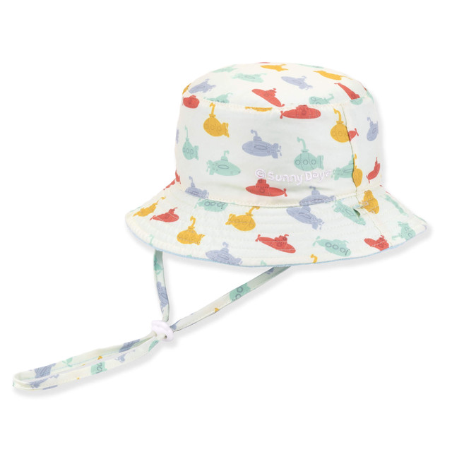 sun n sand Kids Infant Boy Bucket Hat | Reversible | UPF 50+ | Sunny Dayz | HK567