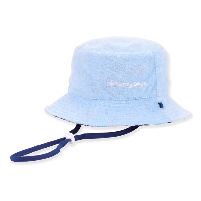 Sun N Sand Kids Infant Boy Bucket Hat | Reversible | UPF 50+ | Sunny Dayz | HK565