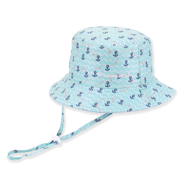 sun n sand Kids Infant Boy Bucket Hat | Reversible | UPF 50+ | Sunny Dayz | HK569