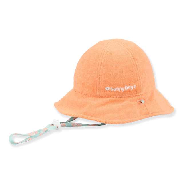 Sun N Sand Kids Infant Girls Bucket Hat | Reversible | UPF 50+ | Sunny Dayz | HK554