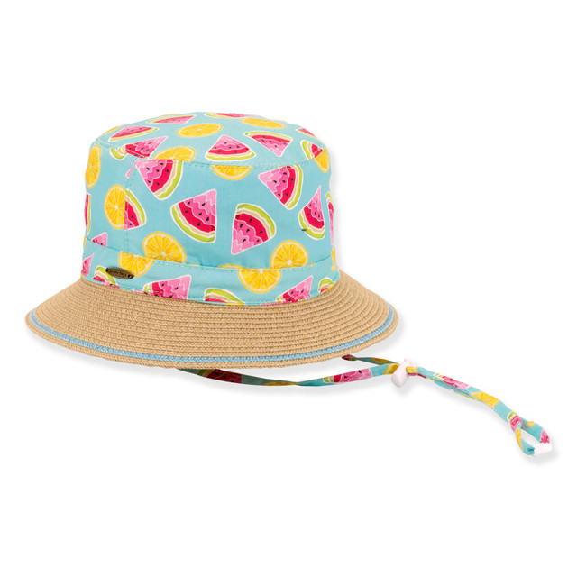 sun n sand Kids Infant Girls Bucket Hat | UPF 50+ | Sunny Dayz | HK550