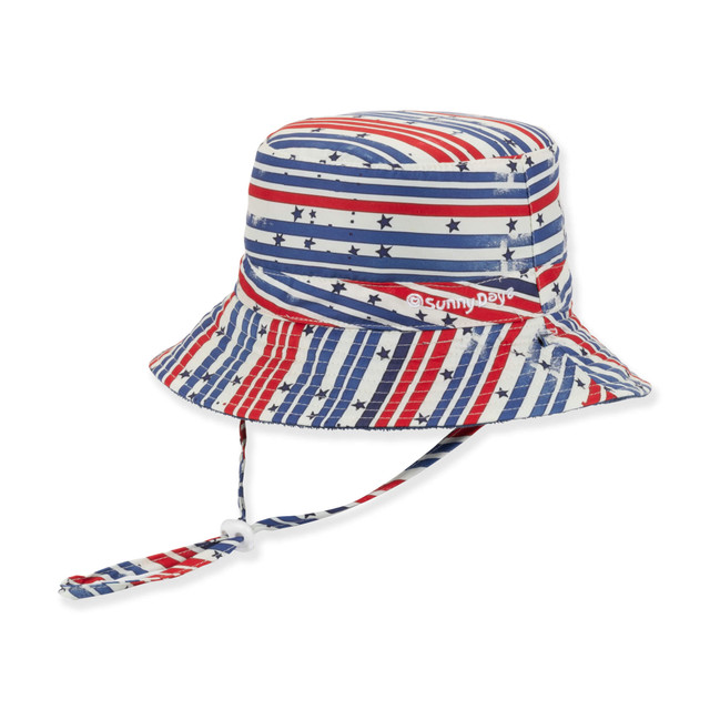 sun n sand Kids Young Boy Bucket Hat | Reversible | UPF 50+ | Sunny Dayz | HK573