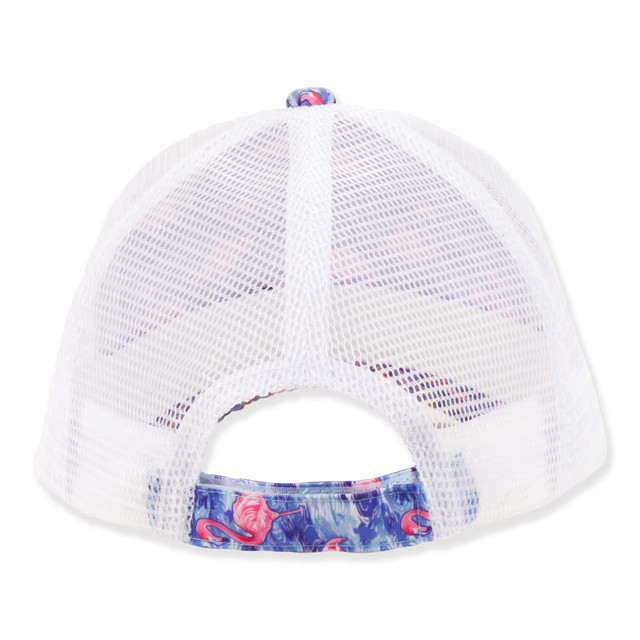 Sun N Sand Kids Young Girls Trucker Ball Cap | Adjustable Hook And Loop | UPF 50+ | Sunny Dayz | HK560