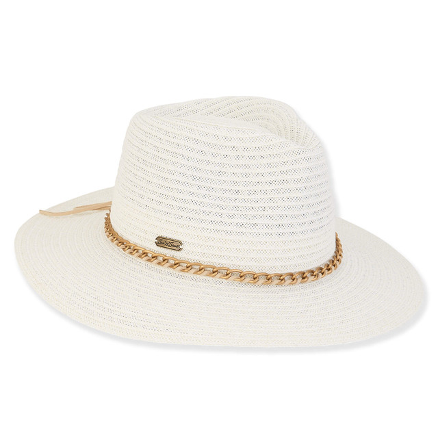 Sun N Sand Lainey | Women's Paper Braid Safari Hat | HH3011