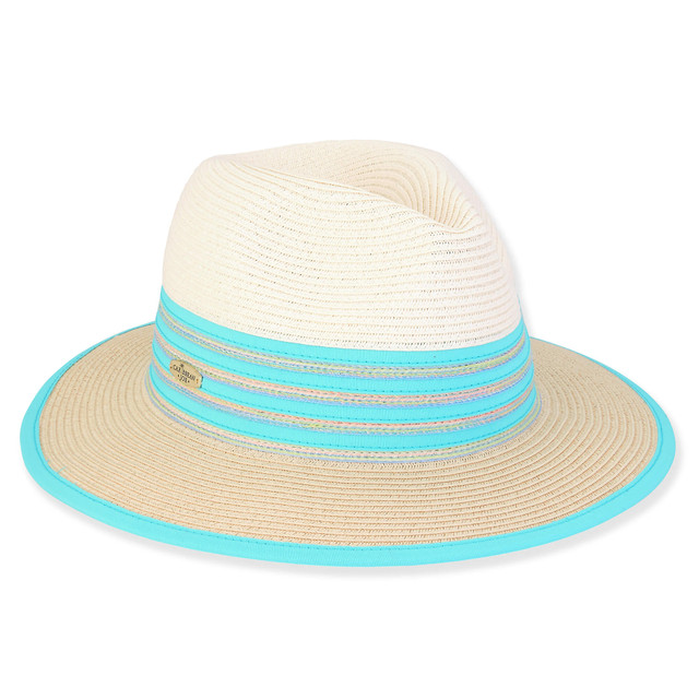 sun n sand Layla | Women's Paper Straw Safari Hat | HCJ412