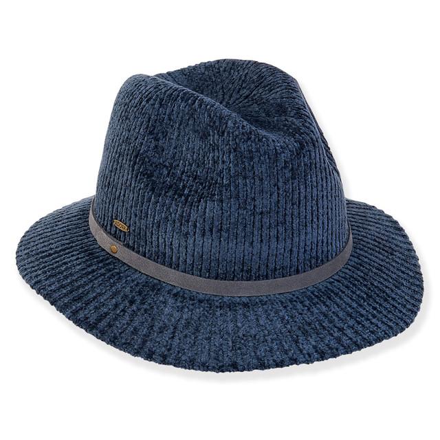 Sun N Sand Leaf | Women's Poly Fabric Safari Faux Suede Trim | AD1607