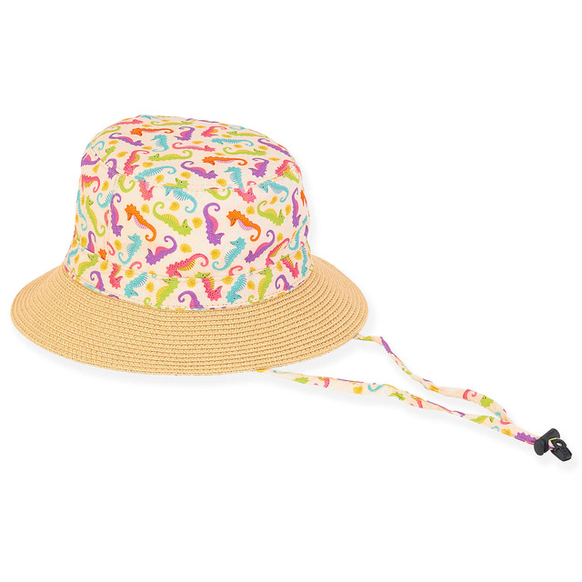 sun n sand Leilani | Infant Girl Cotton Bucket Hat | HK471