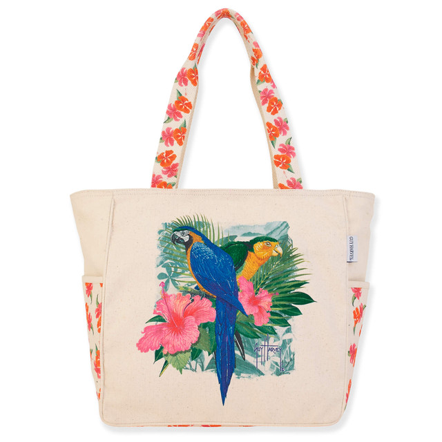 sun n sand Lia | Artistic Canvas Shoulder Tote | GH5380