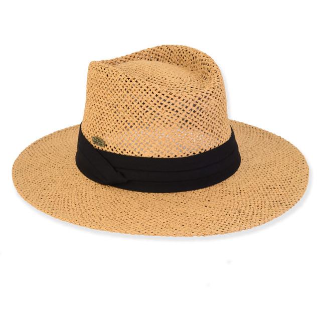 Sun N Sand Logan | Men's Paper Straw Gambler Hat | HTT1203