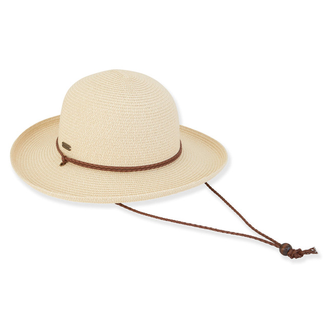 sun n sand Londyn | Women's Paper Braid Up Brim Hat | HH2997