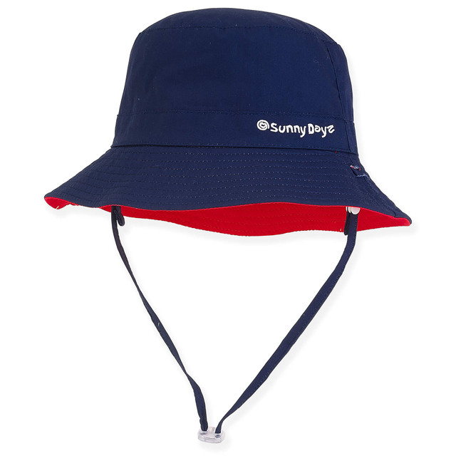 Sun N Sand Lucas | Young Boy Poly Bucket Hat | HK413 | Reversible