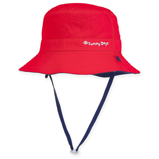 Sun N Sand Lucas | Young Boy Poly Bucket Hat | HK413 | Reversible