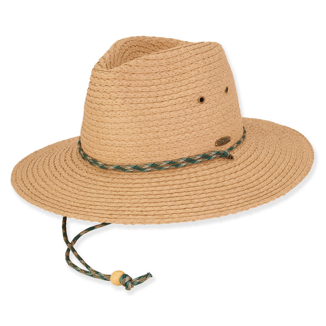 sun n sand Luke | Men's Paper Straw Safari Hat | HTT1181