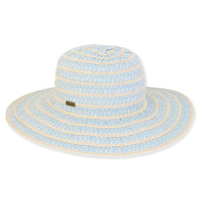 sun n sand Madeline | Women's Ribbon Floppy Hat | HH3117