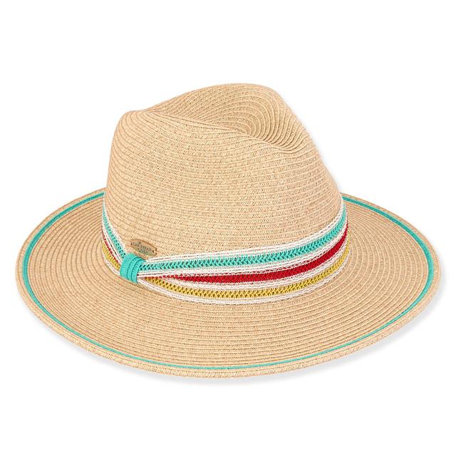 Sun N Sand Madison | Women's Paper Straw Safari Hat | HCJ407