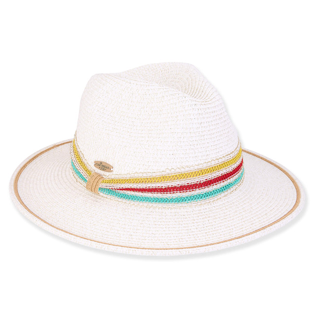 sun n sand Madison | Women's Paper Straw Safari Hat | HCJ407