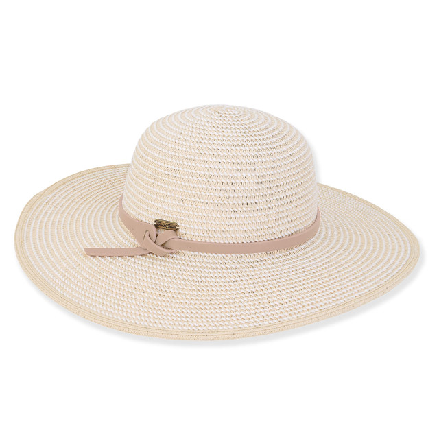 sun n sand Makayla | Women's Paper Braid Floppy Hat | HH2970