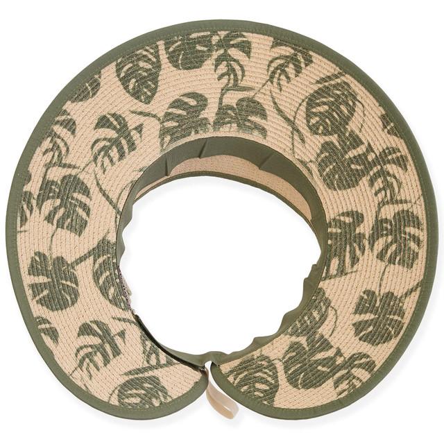 Sun N Sand Mar Del Plata | Women's Roll-Up Sun Visor Hat | HH2954