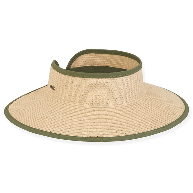sun n sand Mar Del Plata | Women's Roll-Up Sun Visor Hat | HH2954