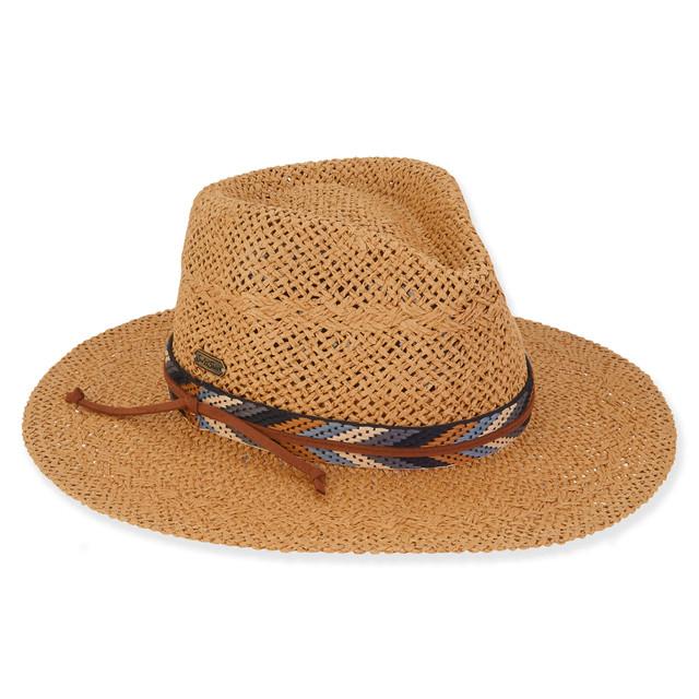 Sun N Sand Maria | Women's Paper Straw Safari Hat | HH3109