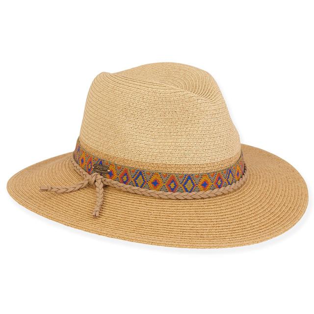 sun n sand Martinique | Women's Paper Straw Safari Hat | HH2926